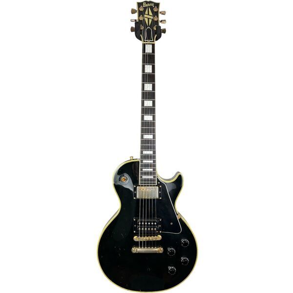 Burny Les Paul Custom - Ebony | ebony, image 2 of 4