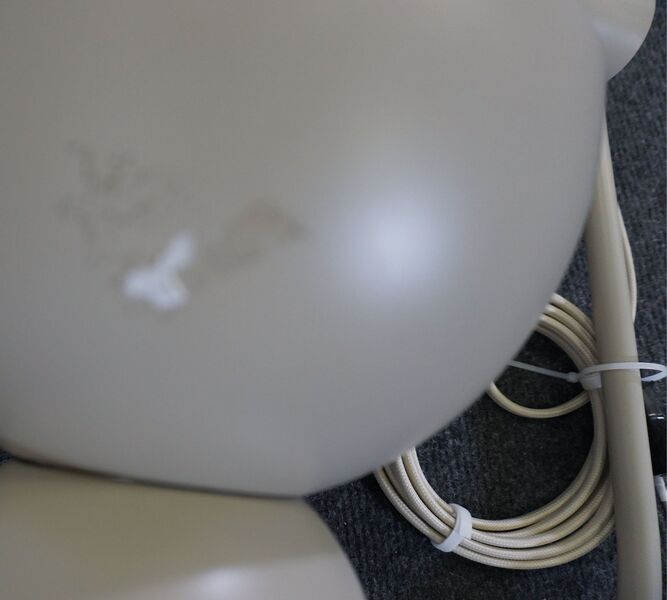 Butterfly Wandlampe Metall Beige | grau, image 2 of 2