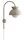 Butterfly wall lamp metal beige | grey, thumbnail 1 of 3