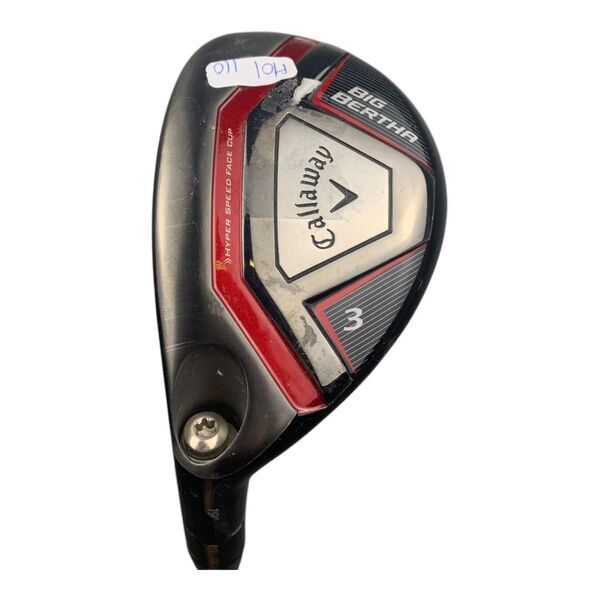 Callaway Big Bertha Hybrid Wood | 19° | steif | Linkshand | Ust Mamiya 95 F4 1
