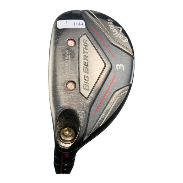 Callaway Big Bertha Hybrid Wood | 18° | regular | left-hand | Ust Mamiya F3 1