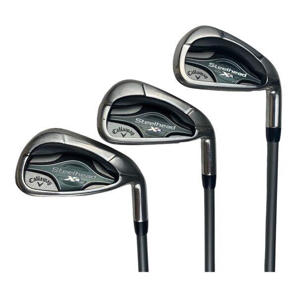 Callaway Steelhead XR Iron Set | Ozik Program F15 | A-flex | Rechtshand | 6-PW + A S L 1