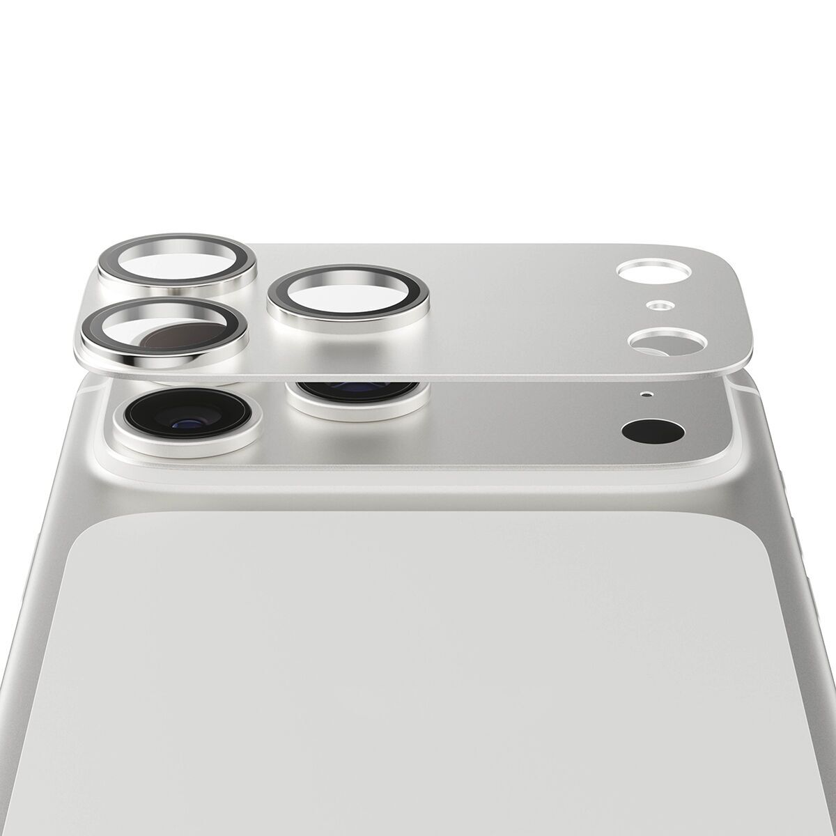 Camerabeschermer iPhone | PanzerGlass™ | iPhone 17 Pro | zilver