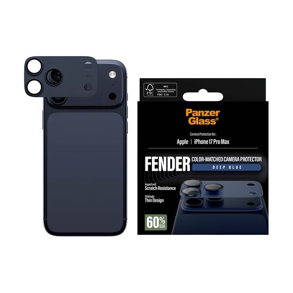 Camera Protector iPhone | PanzerGlass™ | iPhone 17 Pro Max | blue, image 2 of 3