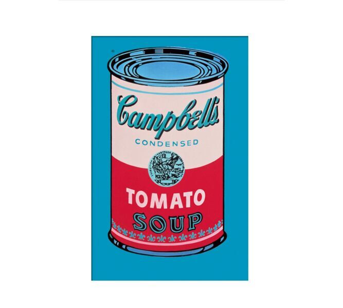 Campbell's Soup Can, 1955 - Andy Warhol 36 x 28 cm | multicolored, image 1 of 4