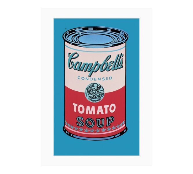 Campbell's Soup Can, 1955 - Andy Warhol 36 x 28 cm | multicolored, image 1 of 5