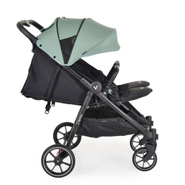 Cangaroo 2Gether Zwillingskinderwagen | green 2
