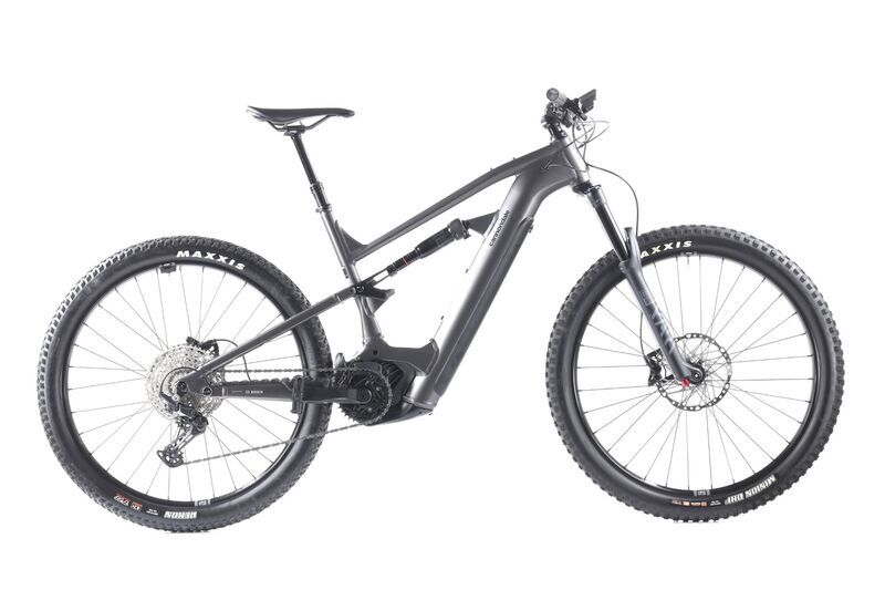 Cannondale Moterra Neo 4 (2023) | Diamant | dunkelgrau | 29" | 49 cm | L | 100 - 500 km | 625 Wh | Shimano BR-MT420 | Shimano Deore | Bosch Performance Line CX 2