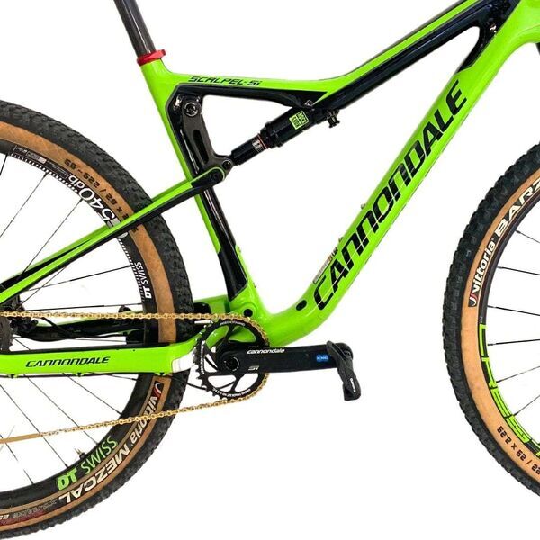 Cannondale Scalpel SI (2017) | Diamant | gelb | 58 cm | L | 100 - 500 km 5
