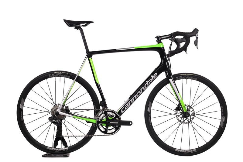 Cannondale Synapse Hi-MOD (2018) | Diamant | sort | 61 cm | Shimano Dura-Ace BR-R9100 1