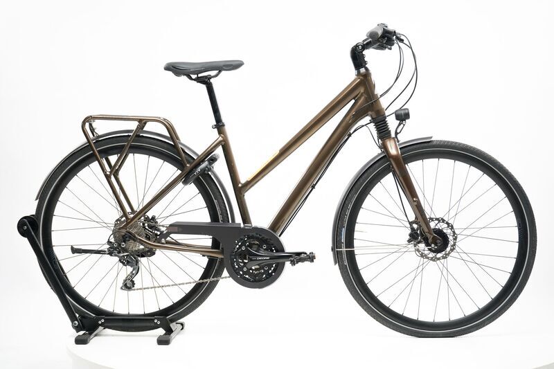 Cannondale Tesoro Mixte 1 (2019) | Trapez | anthrazitgrau | 28" | 49 cm 1