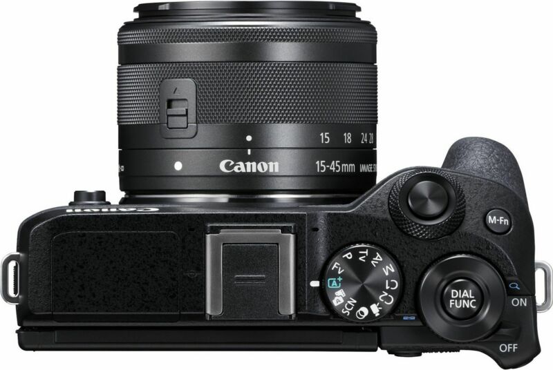 Canon EOS M6 Mark II | Črn | EF-M 15-45mm 3.5-6.3 IS STM, image 3 of 3