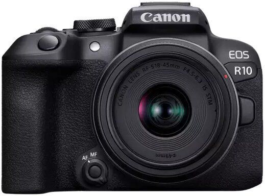 Canon EOS R10 | black | RF-S 18-45mm 4.5-6.3 IS STM 1