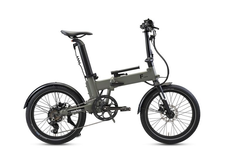 Carlos Mobility Folding Standard 2024 | Savanna Green (matt) | 20" | 150 cm - 195 cm | < 500 km, image 1 of 1