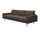 Carlton sofa 3-seater York-leather light brown | brown, thumbnail 1 of 5