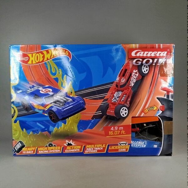 Carrera GO!!! Hot Wheels Rennbahn Set | multicolored 1
