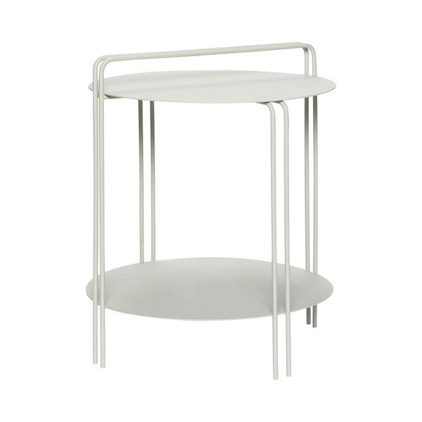 Carry tavolino laterale grigio chiaro | grigio, image 1 of 2
