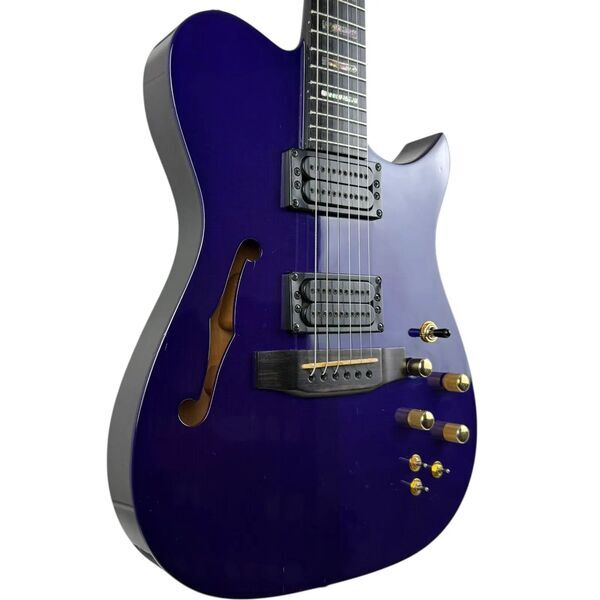 Carvin USA AE185 Thinline Tele | purple, image 2 of 5
