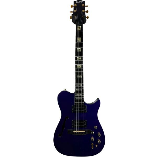 Carvin USA AE185 Thinline Tele | purple, image 3 of 5