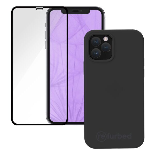 Bundle | Phone Cover & Screen Protector | iPhone 11 | black 1