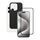 Bundle | schwarze Handyhülle & Displayschutz | iPhone 15 Pro thumbnail 1/4