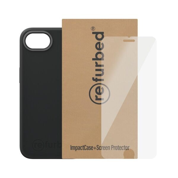 Bundle | schwarze Handyhülle & Displayschutz | iPhone 7/8/SE (2020/2022) 4
