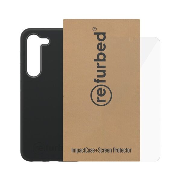 Bundle | schwarze Handyhülle & Displayschutz | iPhone 13 Pro 4