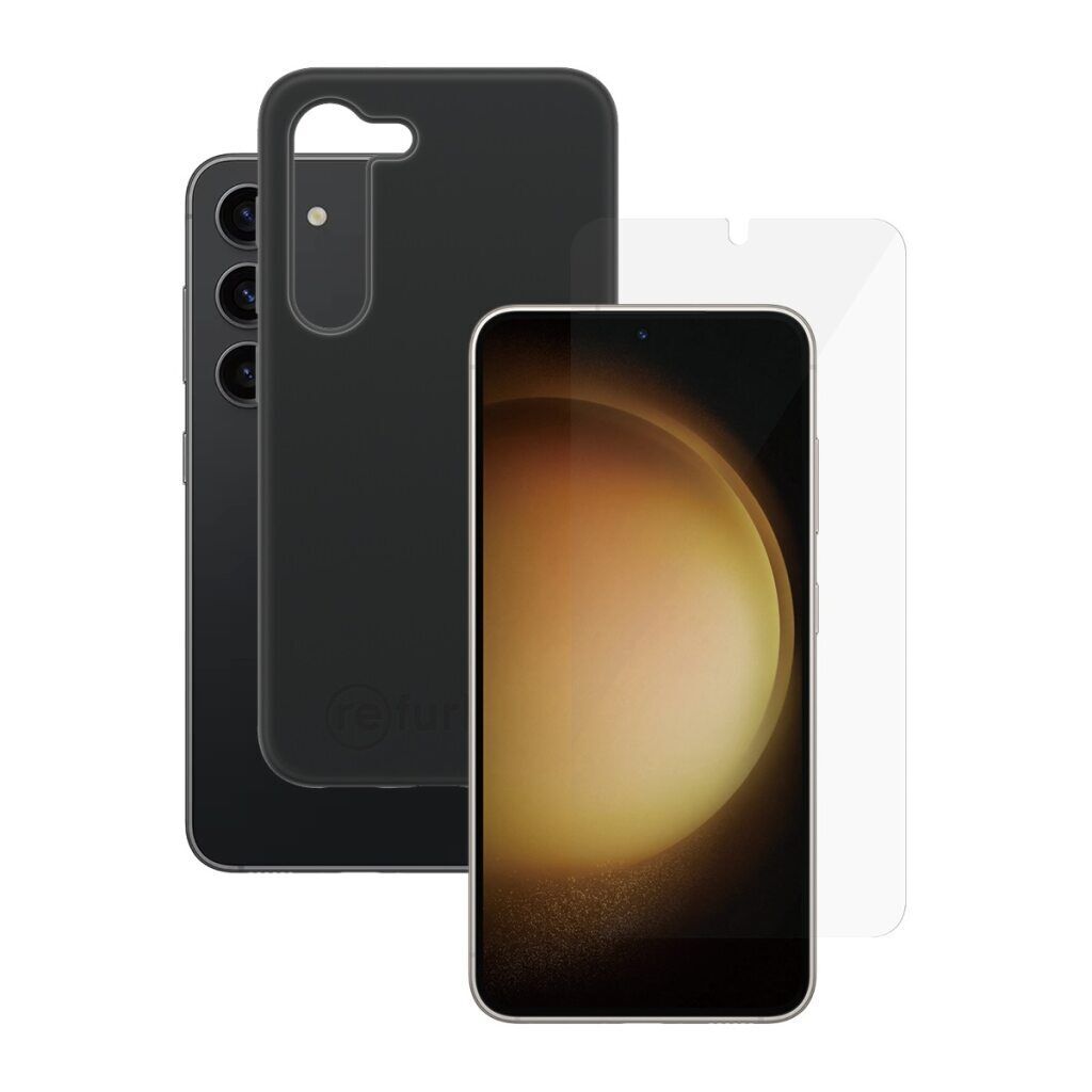 Bundle schwarze Handyhülle & Displayschutz iPhone 11