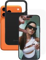 Bundle | black phone case & Tempered Glass Screen Protector