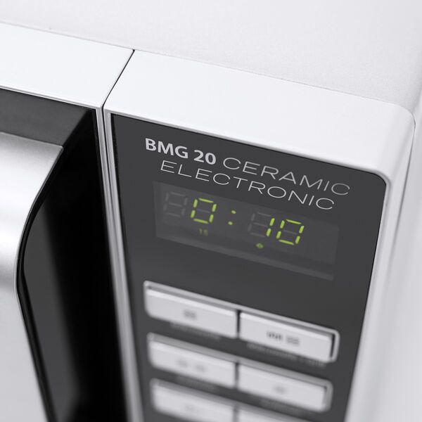 Caso BMG 20 Ceramic Microwave with grill | silver/black 3