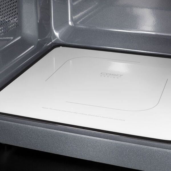 Caso BMG 20 Ceramic Microwave with grill | silver/black 5