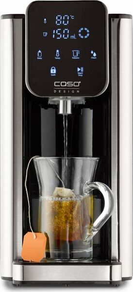 Caso HW 660 Turbo heet water dispenser | zwart/zilver
