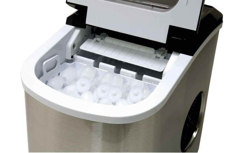 Caso IceMaster Pro Ice cube maker | silver/black 2