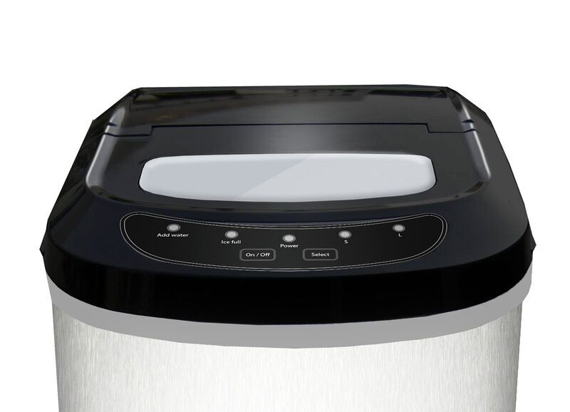 Caso IceMaster Pro Ice cube maker | silver/black 3