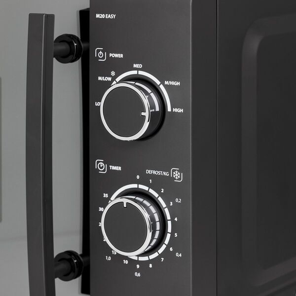 Caso M20 Easy Microwave | black/grey 4