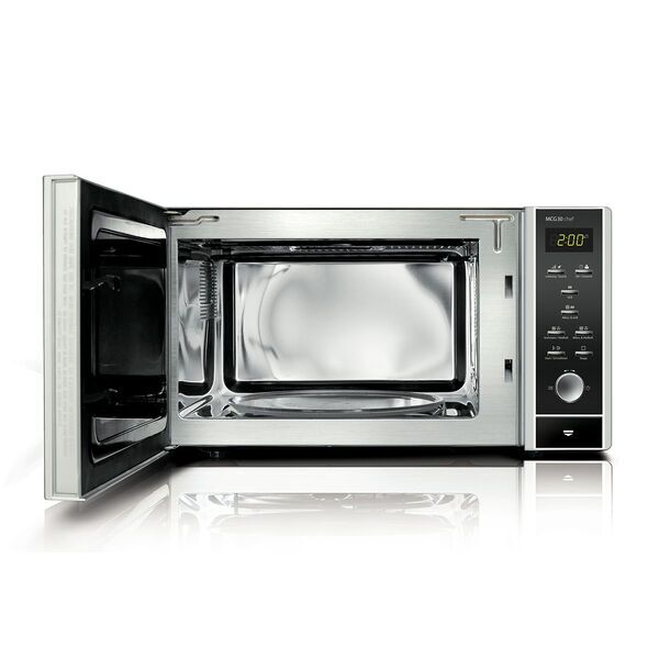 Caso MCG 30 Chef Microwave with hot air and grill | silver/black 2