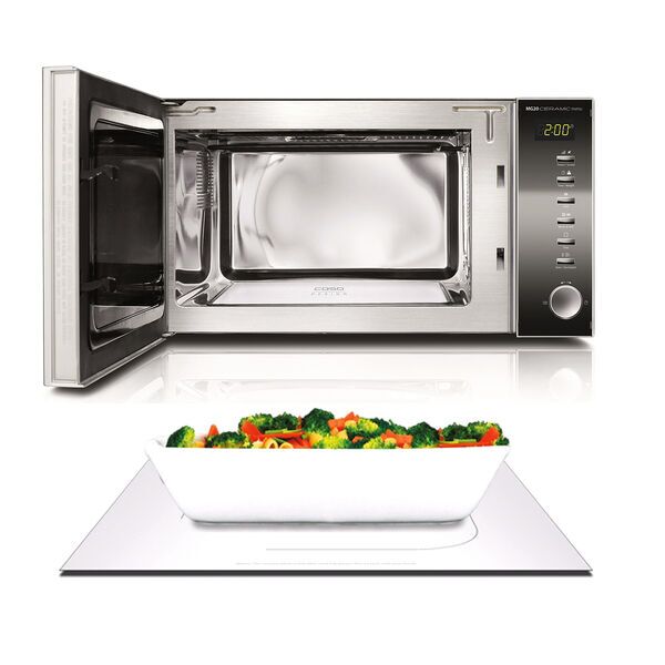 Caso MG 20 Ceramic menu Microonde con grill | nero/argento 4