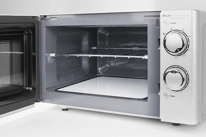 Caso MG 20 Ecostyle Ceramic Microwave with grill | silver/black 4