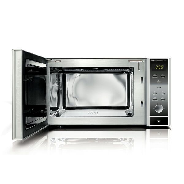 Caso MG 25 Ceramic menu Mikrobølgeovn med grill | sort/sølv 2
