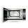 Caso MG 25 Ceramic menu Mikrovågsugn med grill | svart/silver thumbnail 2/5
