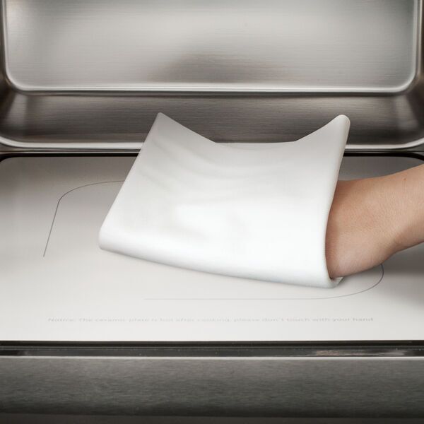 Caso MG 25 Ceramic menu Mikrobølgeovn med grill | sort/sølv 5