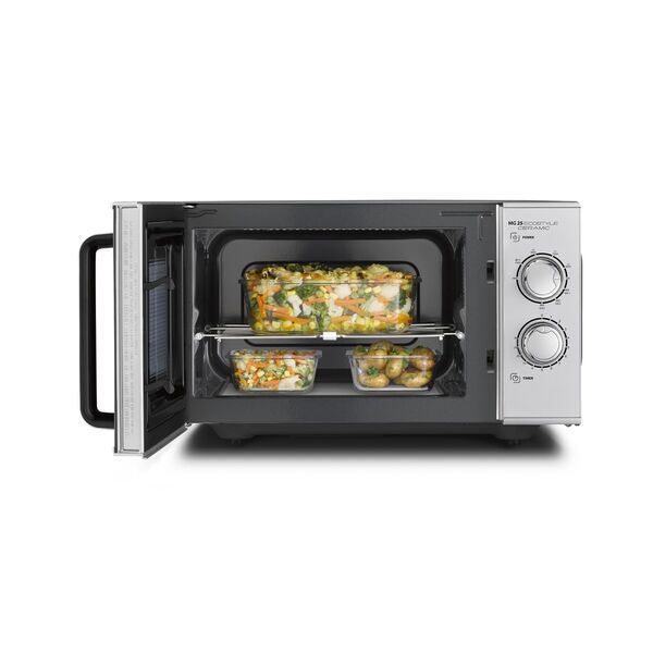 Caso MG 25 Ecostyle Ceramic Microwave with grill | silver/black 4