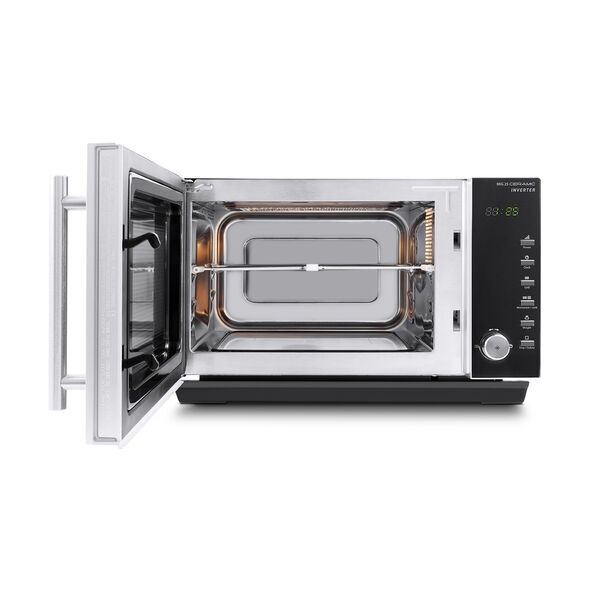 Caso MIG 25 Ceramic Inverter Microwave with Grill | black/silver 3
