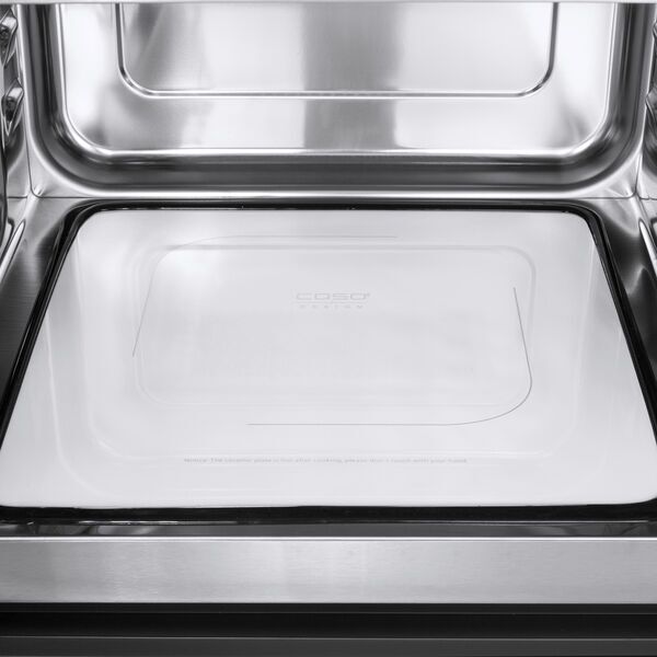 Caso MIG 25 Ceramic Inverter Microwave with Grill | black/silver 5
