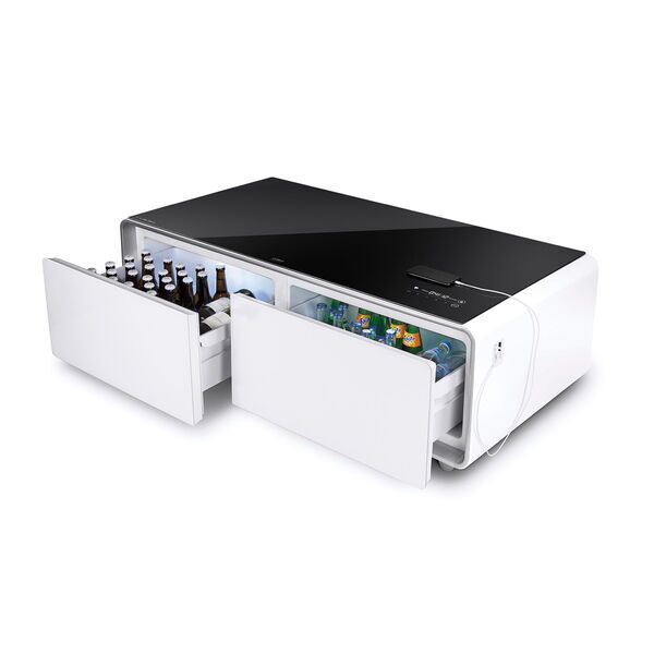 Caso Sound & Cool Lounge-Table | white/black 3