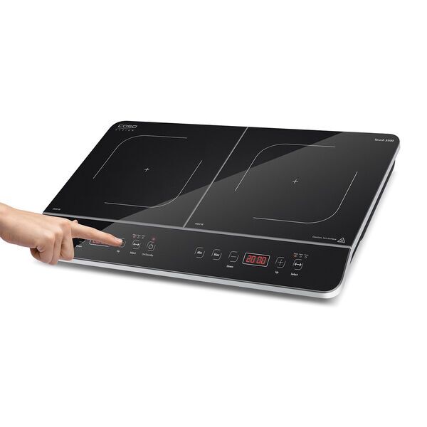 Caso Touch 3500 Mobile double induction hob | black 3