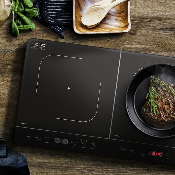 Caso Touch 3500 Mobile double induction hob | black 5