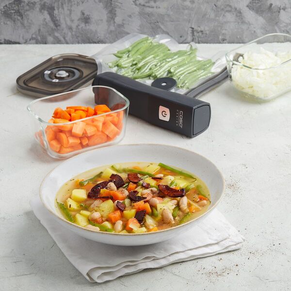 Caso Vacu OneTouch Eco-Set Emballeuse sous vide à main avec accessoires | noir 3