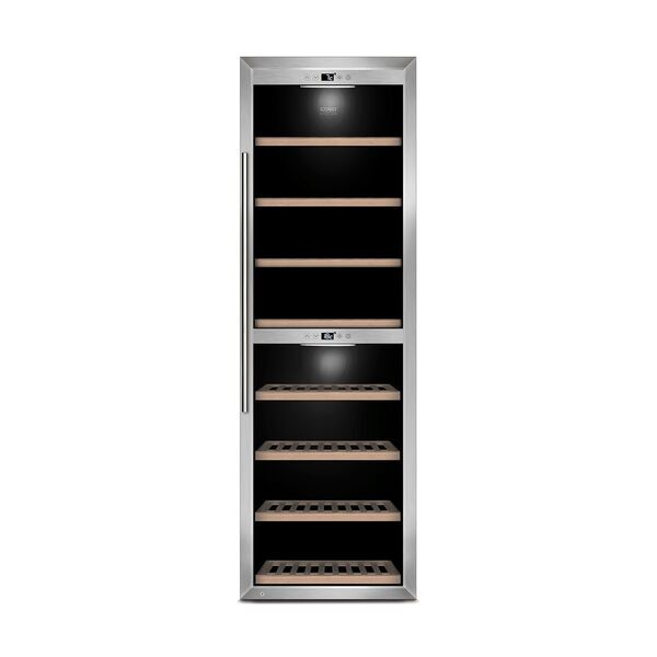 Caso WineComfort 1800 Smart Wine refrigerator | silver/black 1