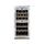 Caso WineComfort 24 Wine refrigerator | silver/black thumbnail 2/4